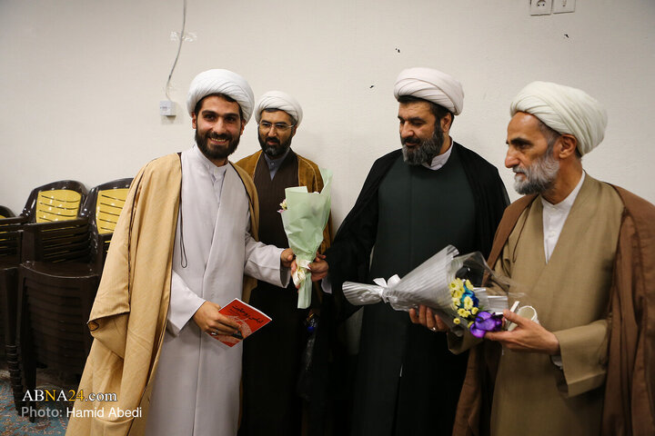 تجدید عهد طلاب حوزه علمیه قم با حضرت مهدی (عج)