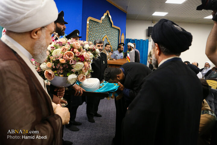 تجدید عهد طلاب حوزه علمیه قم با حضرت مهدی (عج)