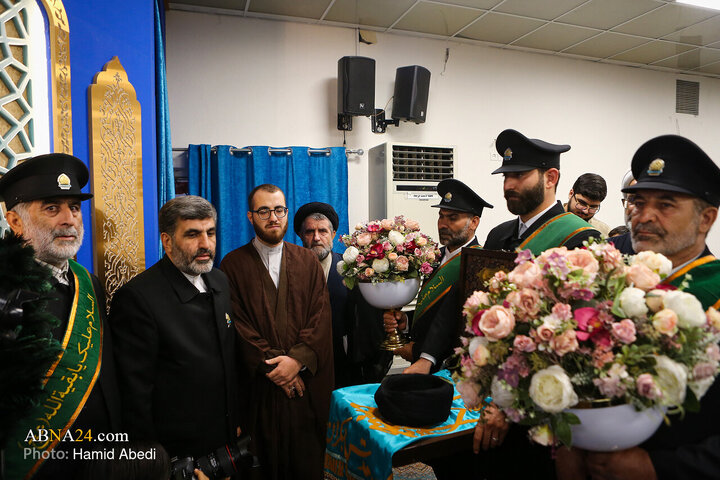 تجدید عهد طلاب حوزه علمیه قم با حضرت مهدی (عج)