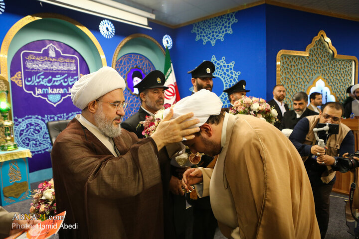 تجدید عهد طلاب حوزه علمیه قم با حضرت مهدی (عج)