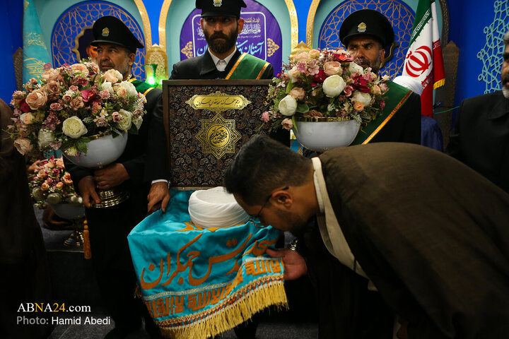 تجدید عهد طلاب حوزه علمیه قم با حضرت مهدی (عج)