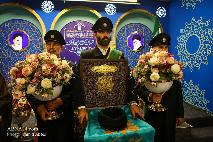 تجدید عهد طلاب حوزه علمیه قم با حضرت مهدی (عج)