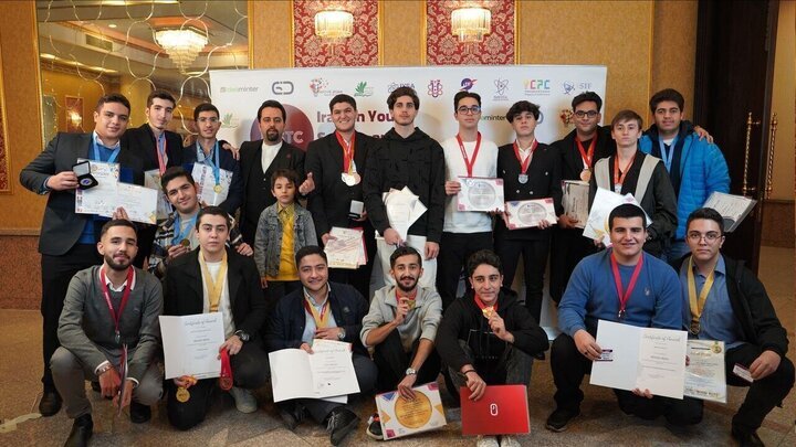 Iranian students win 13 medals at Innoverse 2025