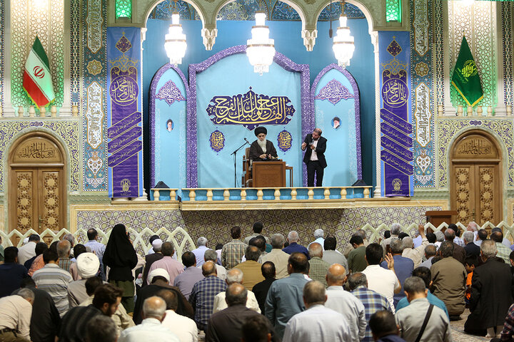 Photos: Beginning of Imam Mahdi's Imamat celebrated at Hazrat Masoumeh holy shrine