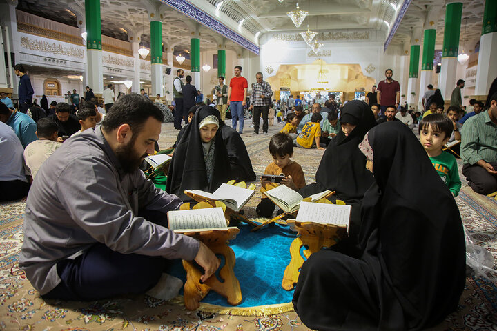 Photos: Quran recitation ceremony coincides with beginning of Imam Mahdi's Imamat held at Hazrat Masoumeh holy shrine