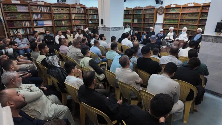 تقرير مصور/ كلمة آية الله اليعقوبي في مناسبة المولد النبوي الشريف بالنجف الأشرف