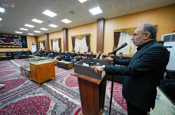 تقرير مصور/ العتبة العسكرية تحتفي بوفد العتبة العلويّة في إنجاح ذكرى شهادة الإمام العسكري (ع)