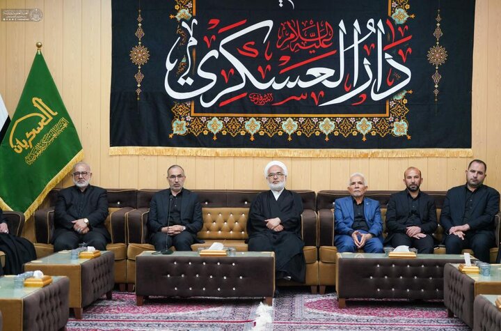 تقرير مصور/ العتبة العسكرية تحتفي بوفد العتبة العلويّة في إنجاح ذكرى شهادة الإمام العسكري (ع)