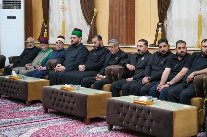 تقرير مصور/ العتبة العسكرية تحتفي بوفد العتبة العلويّة في إنجاح ذكرى شهادة الإمام العسكري (ع)