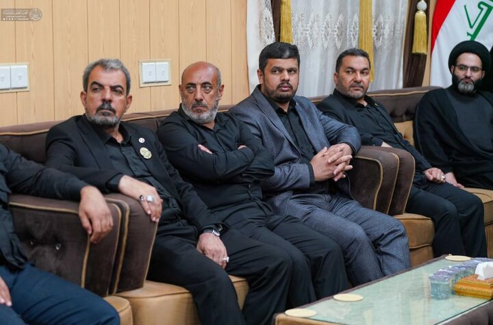 تقرير مصور/ العتبة العسكرية تحتفي بوفد العتبة العلويّة في إنجاح ذكرى شهادة الإمام العسكري (ع)