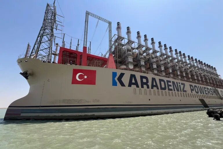 عراق برای جبران کمبود برق به کشتی‌های تولید برق ترکیه‌ای متوسل شد