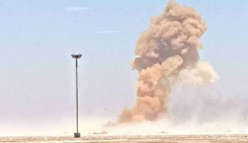 انفجار كبير بالقرب من مطار دمشق الدولي