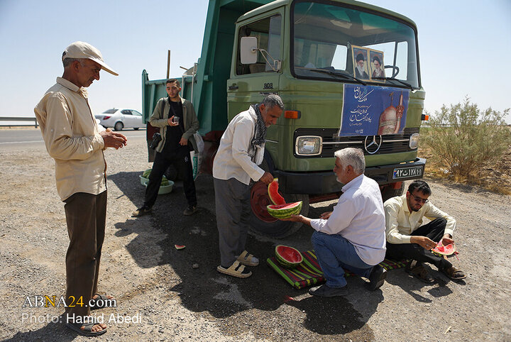 آغاز بیست و دومین کاروان پیاده زیارت امام رضا (ع) از قم