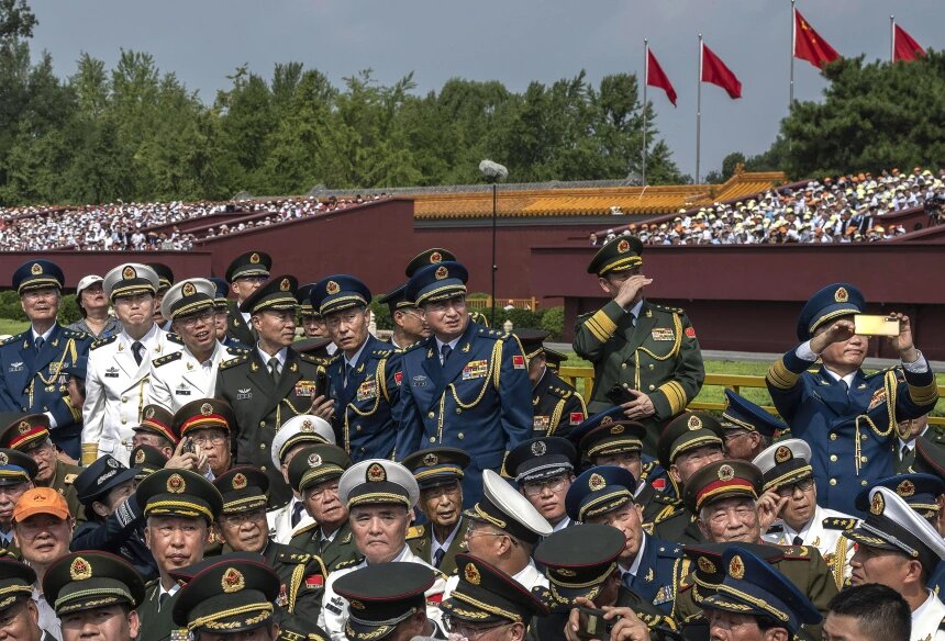 China Yaonesha Nguvu za Kijeshi Katika Gwaride Huku Rais wa China Xi Akisimama Pamoja na Rais Putin na Rais Kim +Picha
