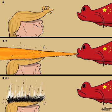 Kartun | Trump Dipermainkan Dunia