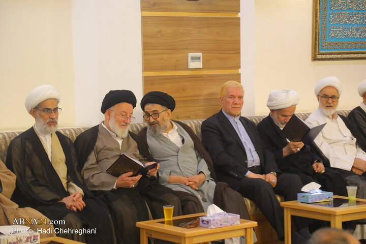 مراسم بزرگداشت سالگرد ارتحال علامه محقق آیت الله سید جعفر مرتضی عاملی