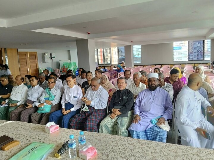 အနှစ် ၁၅၀၀ ပြည့်နှစ် မဟာတမန်တော် (ဆွ) နေ့အခမ်းအနား ကျင်းပရေး ဗဟို ကော်မတီ ညှိနှိုင်း အစည်းဝေး ပွဲ ဒုတိယ အကြိမ် ကျင်းပ ။ ။ Photo