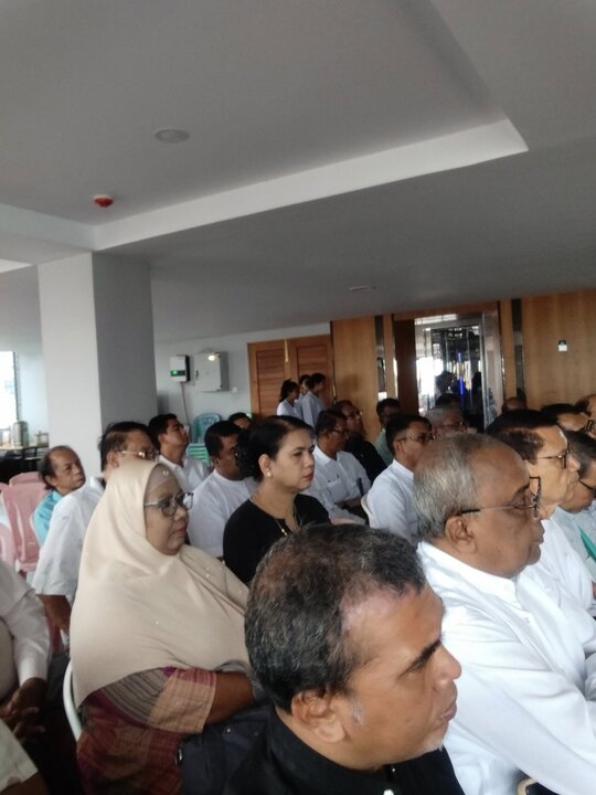 အနှစ် ၁၅၀၀ ပြည့်နှစ် မဟာတမန်တော် (ဆွ) နေ့အခမ်းအနား ကျင်းပရေး ဗဟို ကော်မတီ ညှိနှိုင်း အစည်းဝေး ပွဲ ဒုတိယ အကြိမ် ကျင်းပ ။ ။ Photo