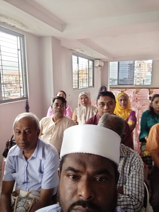 အနှစ် ၁၅၀၀ ပြည့်နှစ် မဟာတမန်တော် (ဆွ) နေ့အခမ်းအနား ကျင်းပရေး ဗဟို ကော်မတီ ညှိနှိုင်း အစည်းဝေး ပွဲ ဒုတိယ အကြိမ် ကျင်းပ ။ ။ Photo