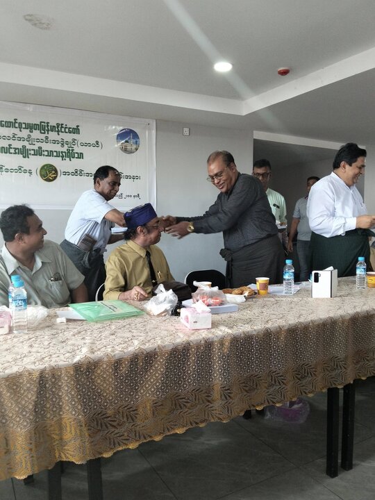 အနှစ် ၁၅၀၀ ပြည့်နှစ် မဟာတမန်တော် (ဆွ) နေ့အခမ်းအနား ကျင်းပရေး ဗဟို ကော်မတီ ညှိနှိုင်း အစည်းဝေး ပွဲ ဒုတိယ အကြိမ် ကျင်းပ ။ ။ Photo