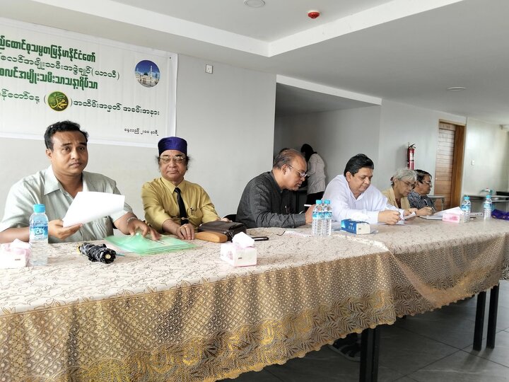 အနှစ် ၁၅၀၀ ပြည့်နှစ် မဟာတမန်တော် (ဆွ) နေ့အခမ်းအနား ကျင်းပရေး ဗဟို ကော်မတီ ညှိနှိုင်း အစည်းဝေး ပွဲ ဒုတိယ အကြိမ် ကျင်းပ ။ ။ Photo