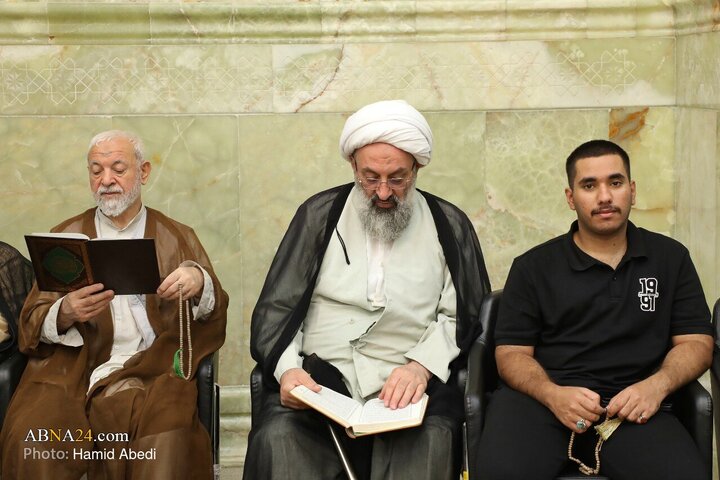 "Rapora Wêneyan | Merasîmê Bîranîna Ayetullah Bahauddînî li Mizgefta Mezin a Qumê"