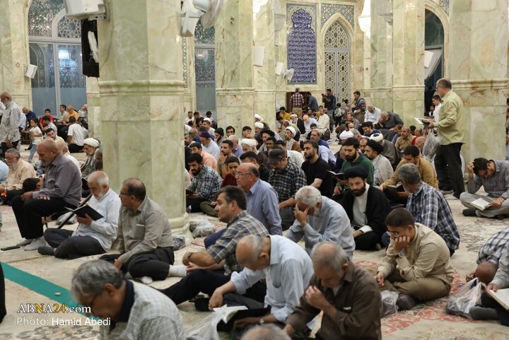 "Rapora Wêneyan | Merasîmê Bîranîna Ayetullah Bahauddînî li Mizgefta Mezin a Qumê"