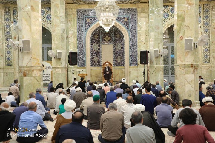 "Rapora Wêneyan | Merasîmê Bîranîna Ayetullah Bahauddînî li Mizgefta Mezin a Qumê"