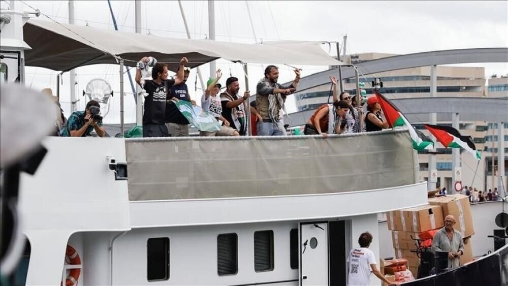Gaza: un navire de sauvetage italien rejoint la Flottille al‑Sumud