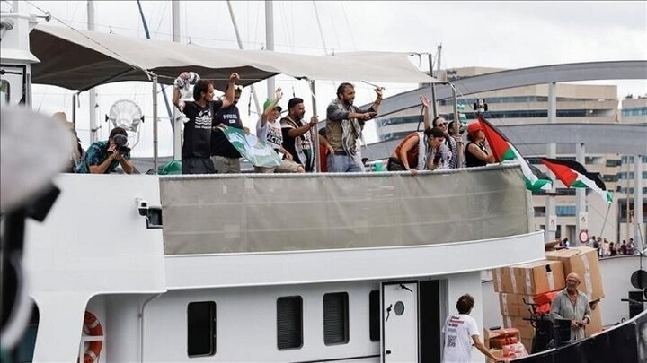 Italian rescue ship joins Al-Sumoud Freedom Flotilla