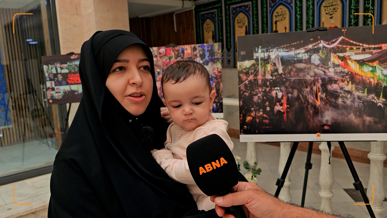 خبرنگار ابنا: «نحن أبناء الحسین(ع)» ظرفیت عظیم اربعین را از مظلومیت خارج می‌کند + ویدیو