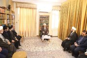 Iran’s Minister of Culture meets with Grand Ayatollah Makarem Shirazi in Qom