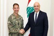 レバノン大統領が「セントコム」司令官と会談