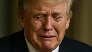 سوشل میڈیا کے صارفین ٹرمپ کے بےبسی کے پیغام پر کہا: "روؤ ٹرمپ!" + تصاویر