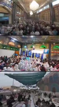 ویدیو |‌ استقبال از عید میلاد رسول اکرم در شهر حله عراق