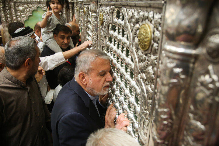 Photos: Iran’s Minister of Cultural Heritage visits Hazrat Masoumeh holy shrine