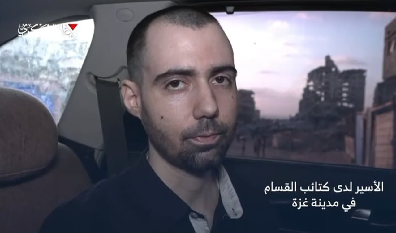 Al-Qassam Brigades release video of Israeli captive Guy Gilboa-Dalal