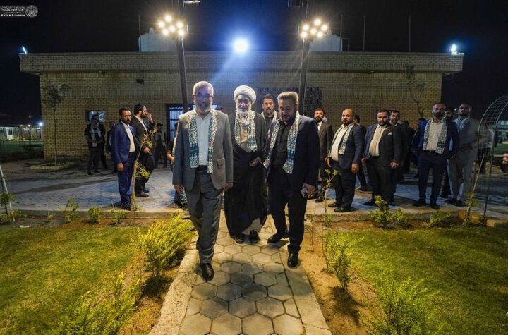 افتتاح مدينة الإمام الحسن (عليه السلام) للتطوير المهاري في النجف الأشرف