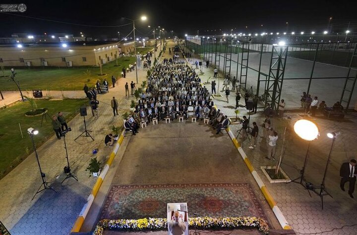 افتتاح مدينة الإمام الحسن (عليه السلام) للتطوير المهاري في النجف الأشرف