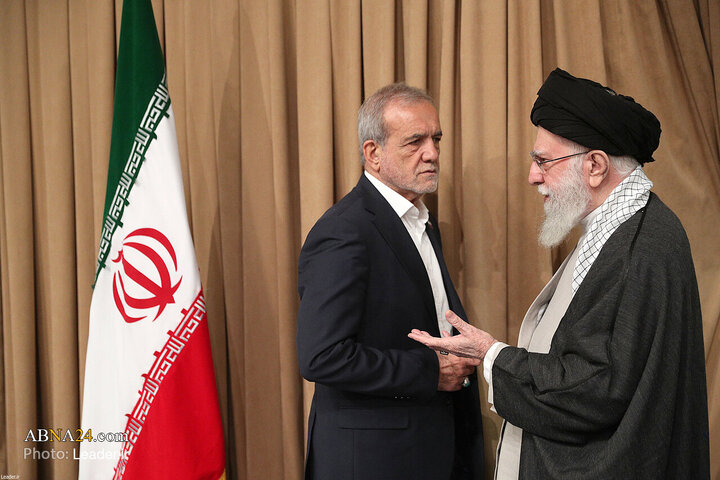 دیدار رئیس‌جمهور و اعضای هیئت دولت با رهبر معظم انقلاب
