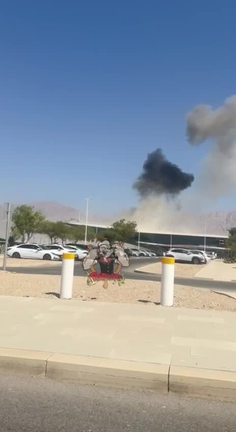 ویدیو | اصابت پهپاد یمنی به فرودگاه رامون اسرائیل