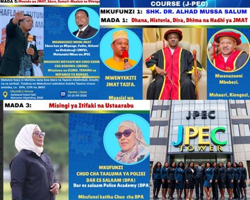 Kozi zenye Mada Maalum | “Misingi ya Itifaki na Ustaarabu”, "Dhana, Historia, Dira, Dhima na Hadhi ya JMAT", Na Zingine Zitatolewa kupitia JMAT
