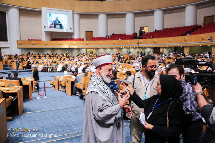 انعکاس جهانی وحدت اسلامی با حضور خبرنگاران و تصویربرداران