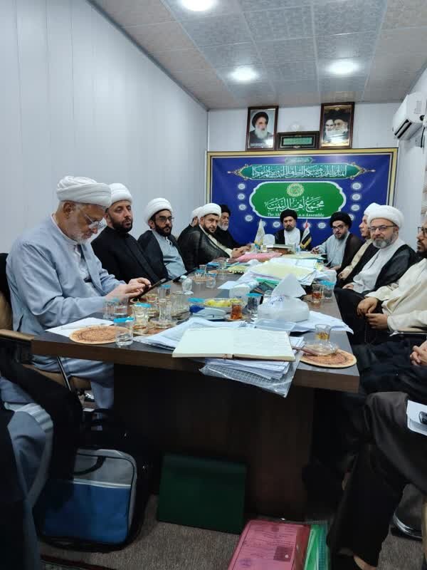 برگزاری جلسه نمایندگان مجمع جهانی اهل‌بیت(ع) در استان‌های عراق + تصاویر