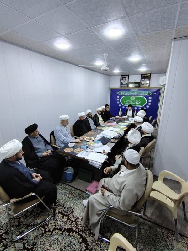 برگزاری جلسه نمایندگان مجمع جهانی اهل‌بیت(ع) در استان‌های عراق + تصاویر