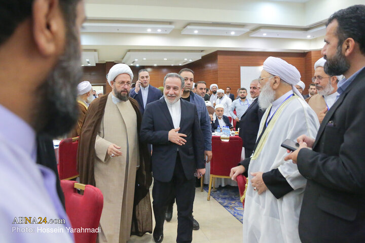 تقرير مصور/ لقاء مسؤولي وزارة الخارجية الإيرانية مع ضيوف مؤتمر الوحدة الاسلامية في طهران