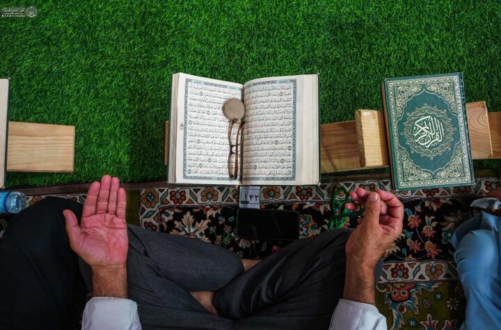 تقرير مصور/ العتبة العلويّة المقدّسة تُقيم محفلًا قرآنيًا دوليًا في باحة الحرم العلويّ المطهَّر ضمن فعاليات أسبوع الصادقَينِ