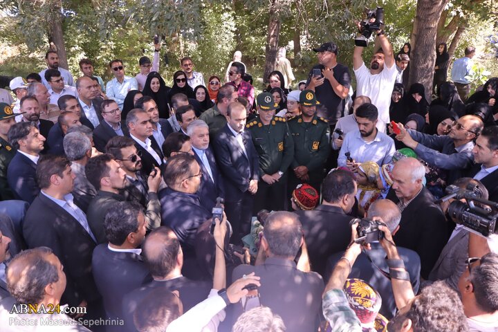 سفر وزیر میراث فرهنگی،گردشگری و صنایع دستی به شهرستان سراب