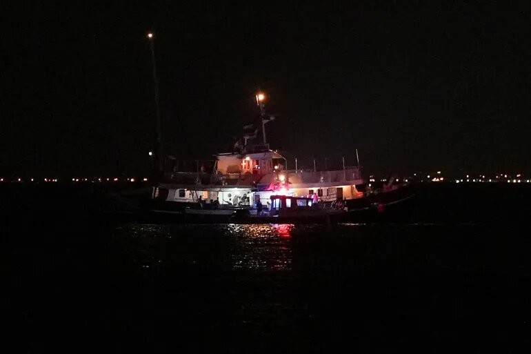 Video | Kapal Terbesar Armada Sumud Diserang
