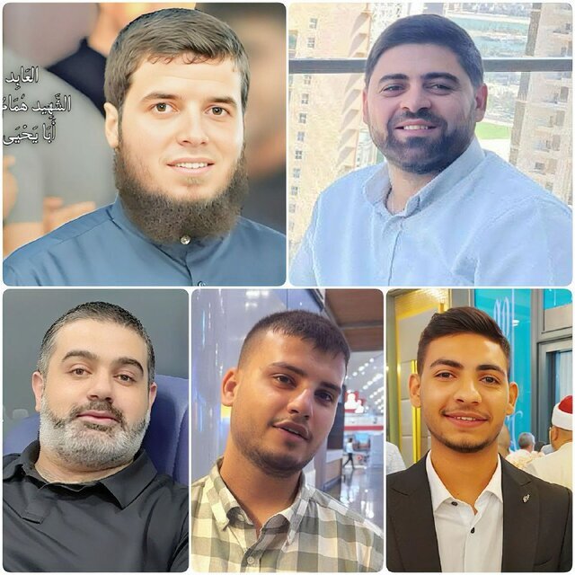 ۵ نفر از حماس در حمله تروریستی اسرائیل به قطر، به شهادت رسیدند + تصاویر